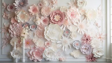 How to Make a Flower Wall Backdrop?