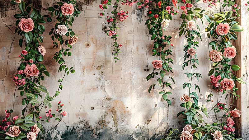 Installing the Flower Wall Panels
