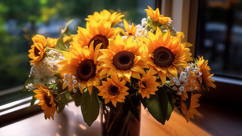 Sunflower Bouquets: Radiant Warmth