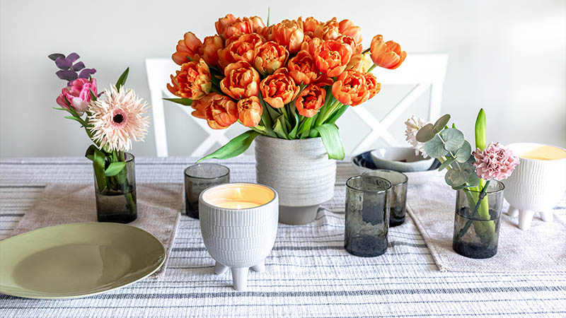 Enhancing Ambiance with Lighting and Flowers