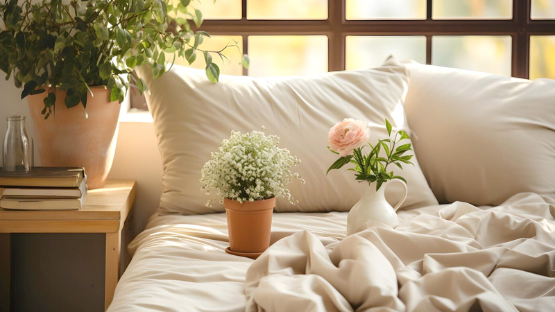 Home interior bed room design 