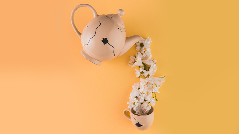 Teacups and Teapots: Charming and Whimsical