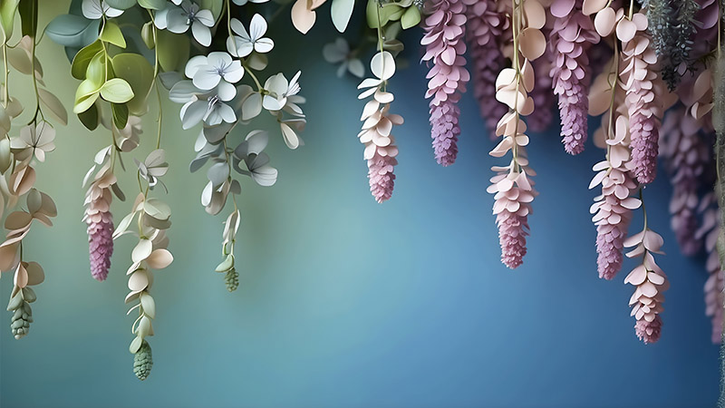 Types of Flower Wall Materials